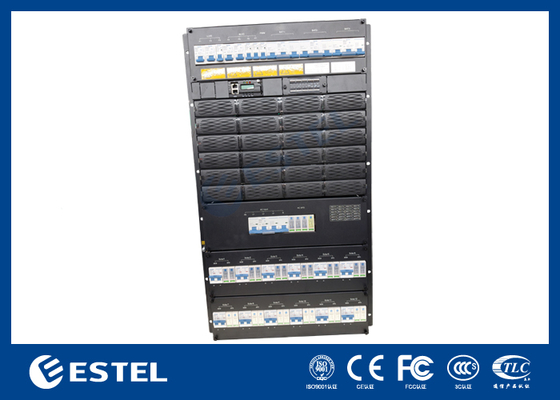 Catu Daya Sub-Rak 19U 3000W 48V Input AC 220V Sistem Daya Telekomunikasi