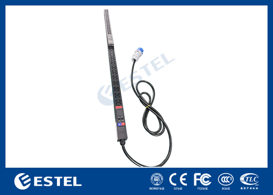 Unit Distribusi Daya Cerdas (PDU) dengan 8 Outlet 16A 250VAC Komunikasi RS-485