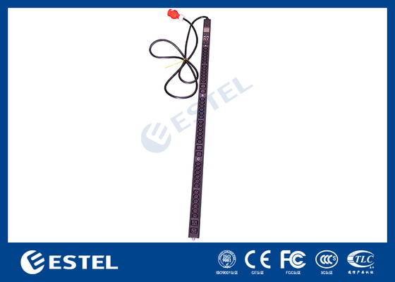 Unit Distribusi Daya Cerdas (PDU) dengan 8 Outlet 16A 250VAC Komunikasi RS-485