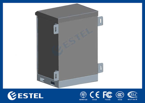 12U Anti-korosi Powder Coating Outdoor Wall-mount Cabinet dengan Anti-Theft Three-point Lock