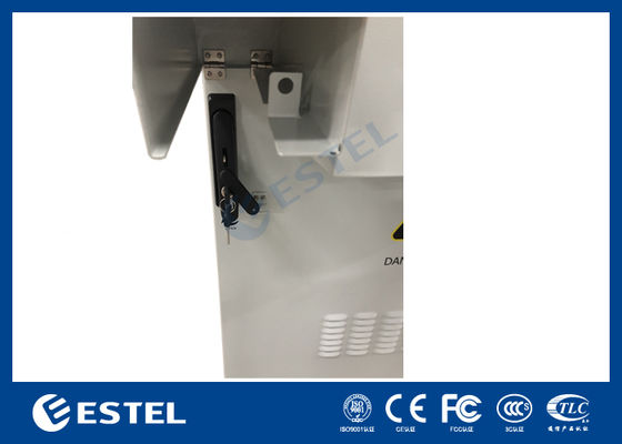 Telecom Power Cabinet and 32U Outdoor Battery Cabinet with Power Distribution Panel and Battery Anti-theft Protection