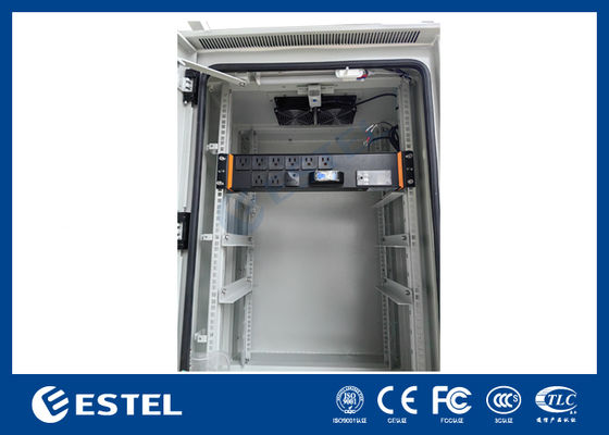 Outdoor Telecom Power Cabinet with Rectifiers and MPPTs for Coal Plant and Mine Yard 9kW to 18kW Scalable