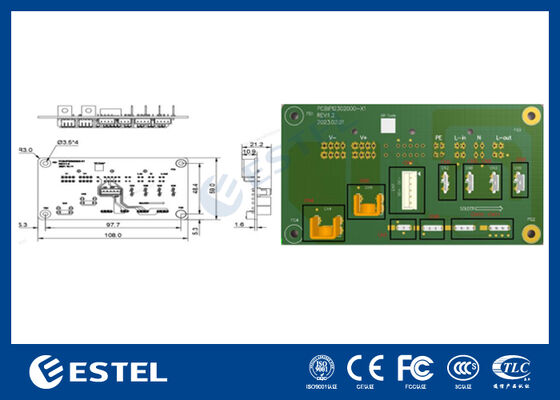 Modul Inverter Komunikasi IP123000G2A dengan 3 Port ‡ Input/Output AC/DC, Kisaran Suhu Luas, dan Pemantauan Cerdas untuk Manajemen Jaringan