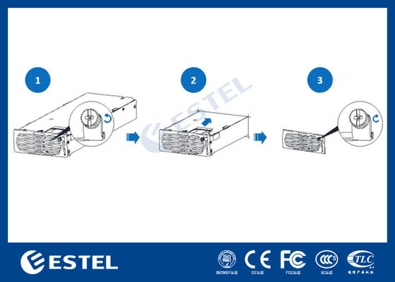 Modul Inverter Komunikasi dengan 3 port dan pemantauan cerdas untuk manajemen jaringan