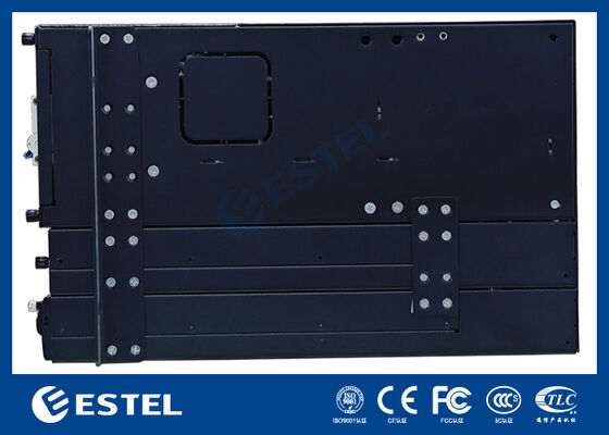 Sistem Penyearah Telekomunikasi yang menyediakan port internet RS485, kontak kering, dan kemampuan pemantauan jarak jauh untuk manajemen dan kontrol jaringan