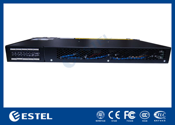 Sistem Penyearah Telekomunikasi 1UDC48V 19 inci untuk Peralatan Jaringan