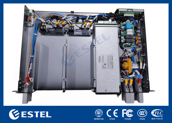 Sistem Daya Telekomunikasi ET48150M7E21 8kW Ringkas 1U Rak dengan Manajemen Baterai dan Modul Hot Pluggable untuk Sistem Komunikasi