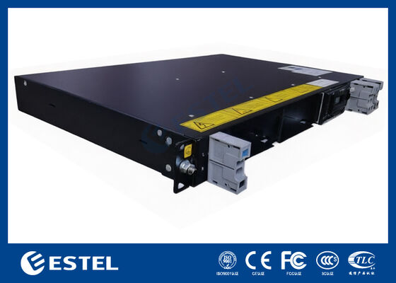 Sistem Daya Telekomunikasi ET48150M7E21 8kW Ringkas 1U Rak dengan Manajemen Baterai dan Modul Hot Pluggable untuk Sistem Komunikasi