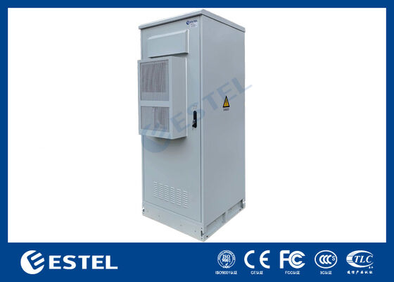 Catu Daya Penyearah Telekomunikasi 24kW dalam Enklosur Luar Ruangan IP65 yang Dikontrol Suhu 38U