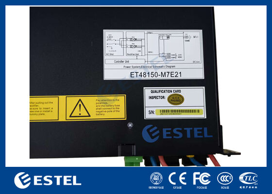 Kompak Telecom DC Rectifier Power Supply untuk Medium Power Network dan Aplikasi Backup