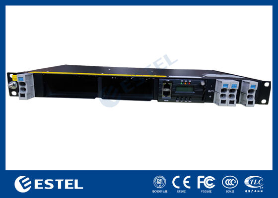 Sistem Penyearah Telekomunikasi 1UDC48V 19 inci untuk Peralatan Jaringan