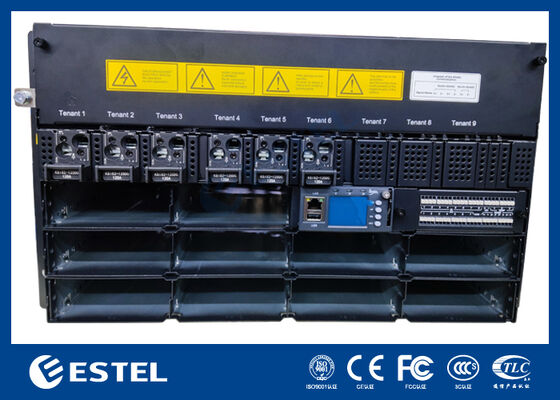 AC48V 750A Telekom DC Power Systems untuk Base Station SNMP RS485 Didukung