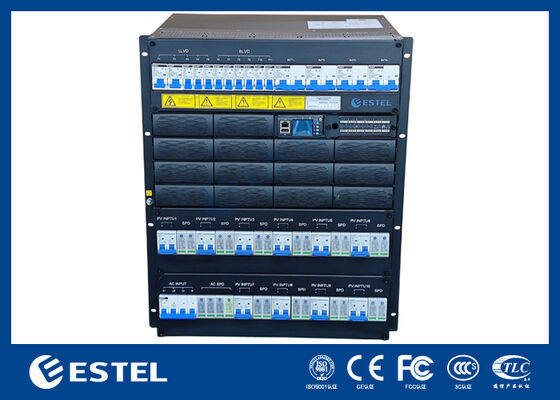 13U Hybrid Energy Telecom Power Core dengan Tenaga Surya PV 30kW dan Tenaga Rectifier 16kW