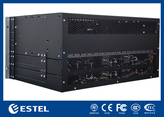 Lemari Telekomunikasi Terintegrasi 21U IP55 dengan Sistem Rectifier DC48V 24kw LLVD BLVD