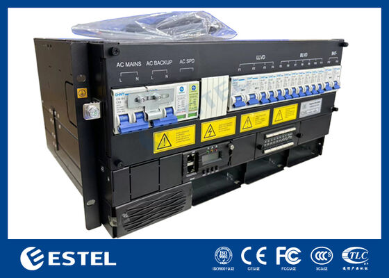 19 inci DC48V Rektifier Solusi dengan LLVD BLVD untuk Telekomunikasi
