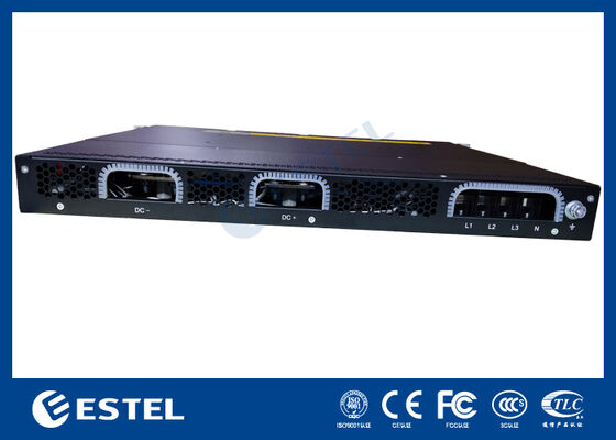 1U 2 Slot Tegangan Tinggi DC dan DC Solar Expansion Shelf untuk 48V Telecom Power Systems