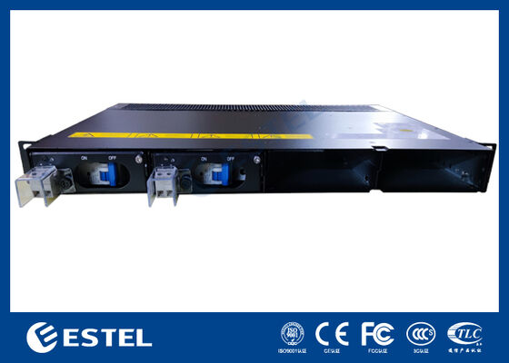 Rak Ekspansi Inverter 1U 4 Slot untuk Sistem Tenaga Cadangan Telekomunikasi