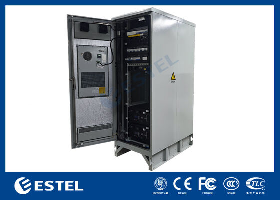 96% Efisiensi Tinggi 12U 16kw Hybrid Power Rectifier Sistem Komunikasi RS485