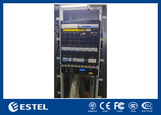 96% Efisiensi Tinggi 12U Sistem Rectifier Daya Hibrida Komunikasi RS485