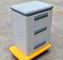 Single Wall Steel Outdoor Pole Mount Cabinet Distribusi Daya Kotak Kecil IP55