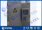 Termostatik IP55 Kabinet Telekomunikasi Luar Ruangan 19 &quot;Rak Anti Korosi Dilapisi Bubuk