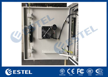 DC 48V Cooling Fans Kabinet Telekomunikasi Luar Ruangan Dengan Kunci Tiga Titik Anti Pencurian