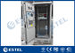 IP55 19 &quot;Rack Outdoor Telecom Cabinet Air Conditioner Cooling System Dengan Rectifier
