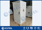 IP55 19 &quot;Rack Heat Insulation Outdoor Communication Cabinets