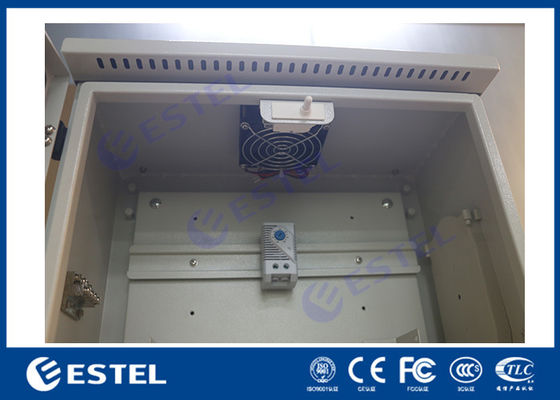 Papan pengendalian lalu lintas IP55 dipasang di dinding dengan piring belakang dan rel Din