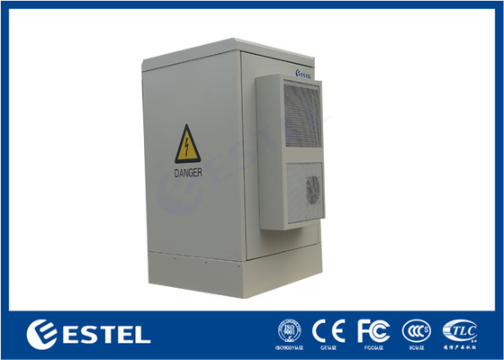 16U 1500W AC Kabinet Telekomunikasi Luar Ruangan AC220V Tahan Cuaca